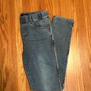 Blue Jeans with Colorful Stitching